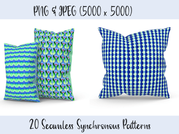 20 Seamless Synchronous Patterns: Elevate Design Projects with Timeless, Versatile Digital Textures