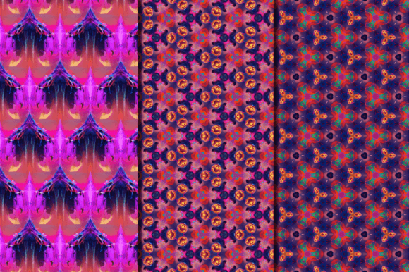 Colorful Halloween Fabric Patterns Pack