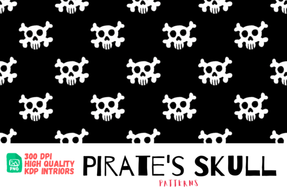 Pirate’s Skull Patterns: A Versatile Creative Asset for Modern Design Workflows