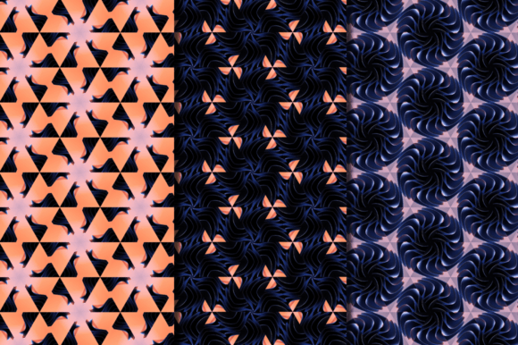 Seamless Modern Fabric Patterns