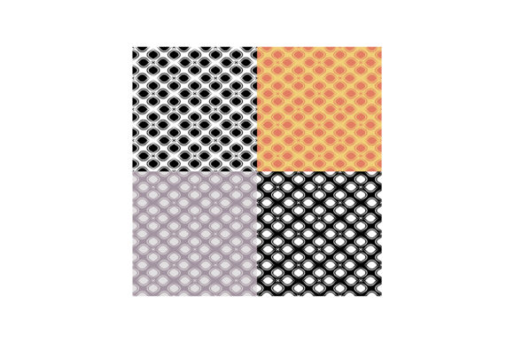 Set of Seamless Patterns with Abstract G: A Practical Guide for Designers and Print Professionals