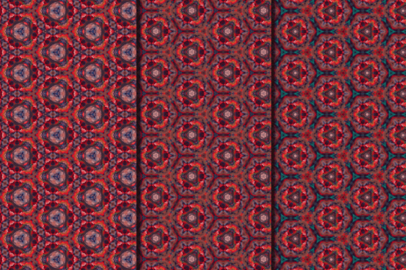 Various Shade and Red Color Patterns